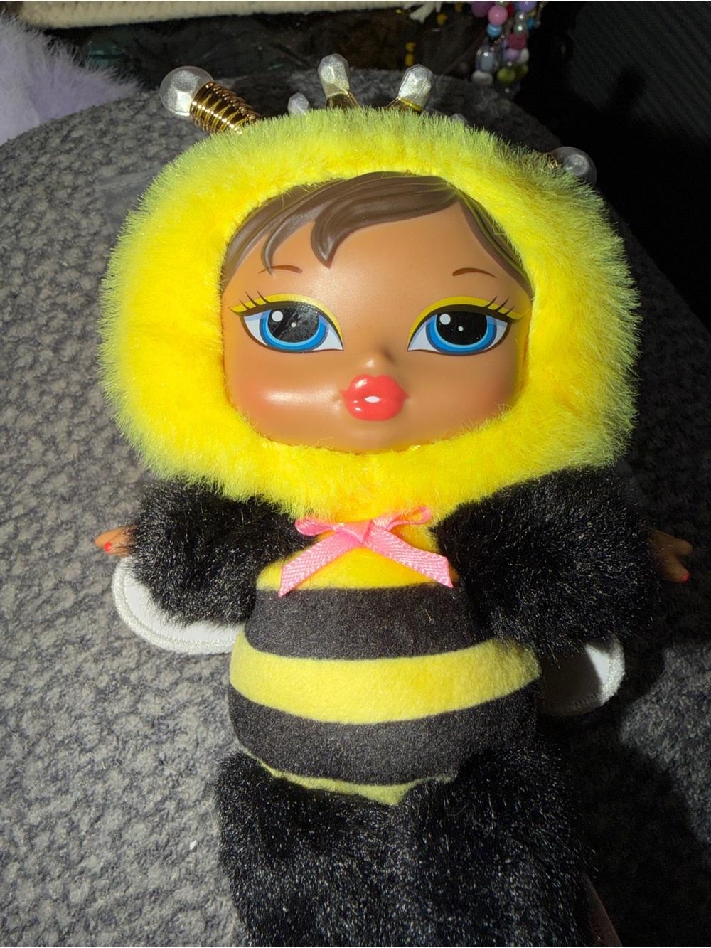 ‼️NEW😉‼️Bratz Bratziez Iconz Bestiez plush keychain featuring Nevra